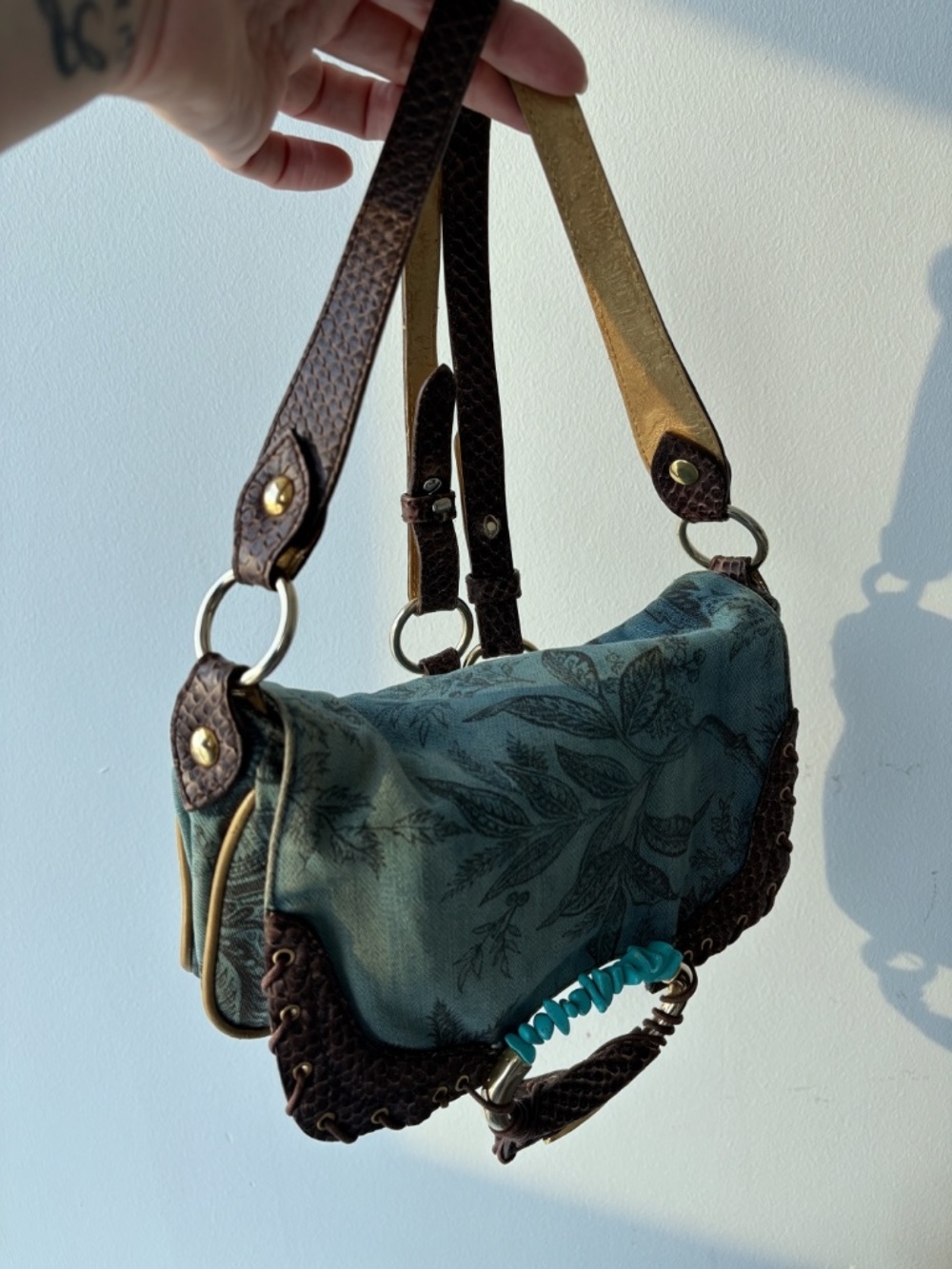 Roberto Cavalli Freedom Y2K Shoulder Bag - Picture 3 of 9